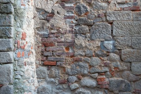 Background stone wall old brick wall photo