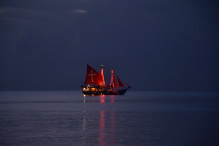 Summer holiday sunset