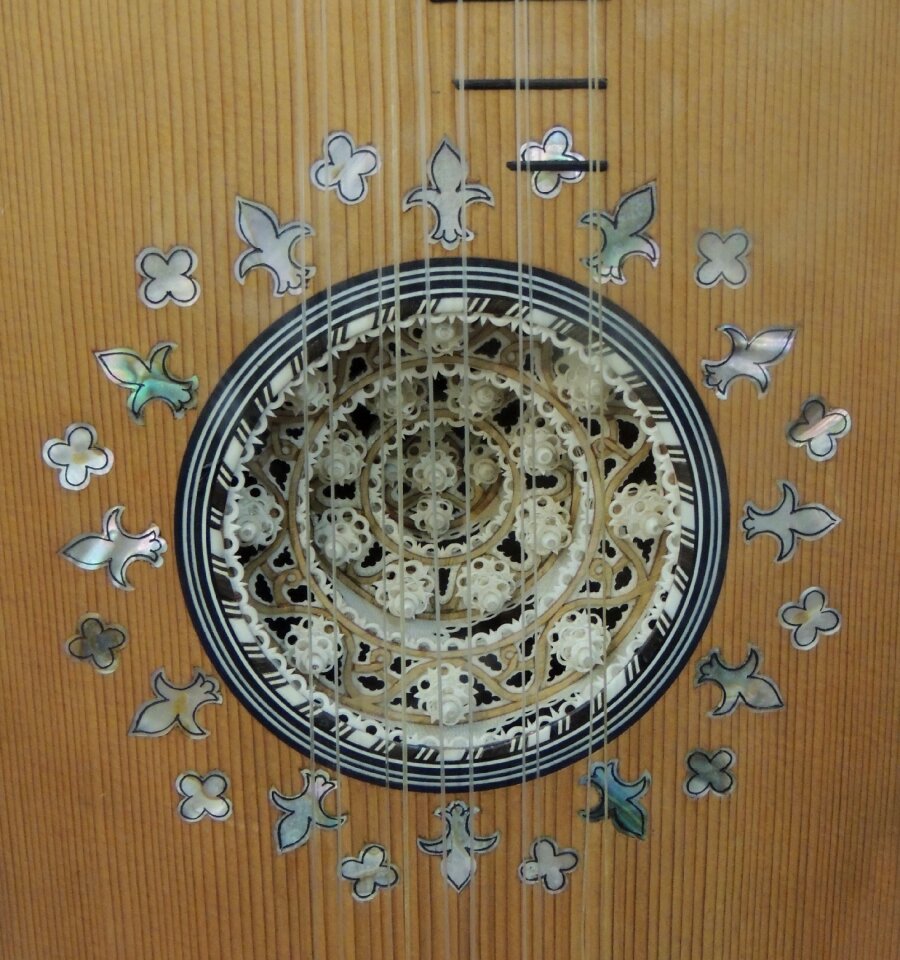 Music guitar rosette