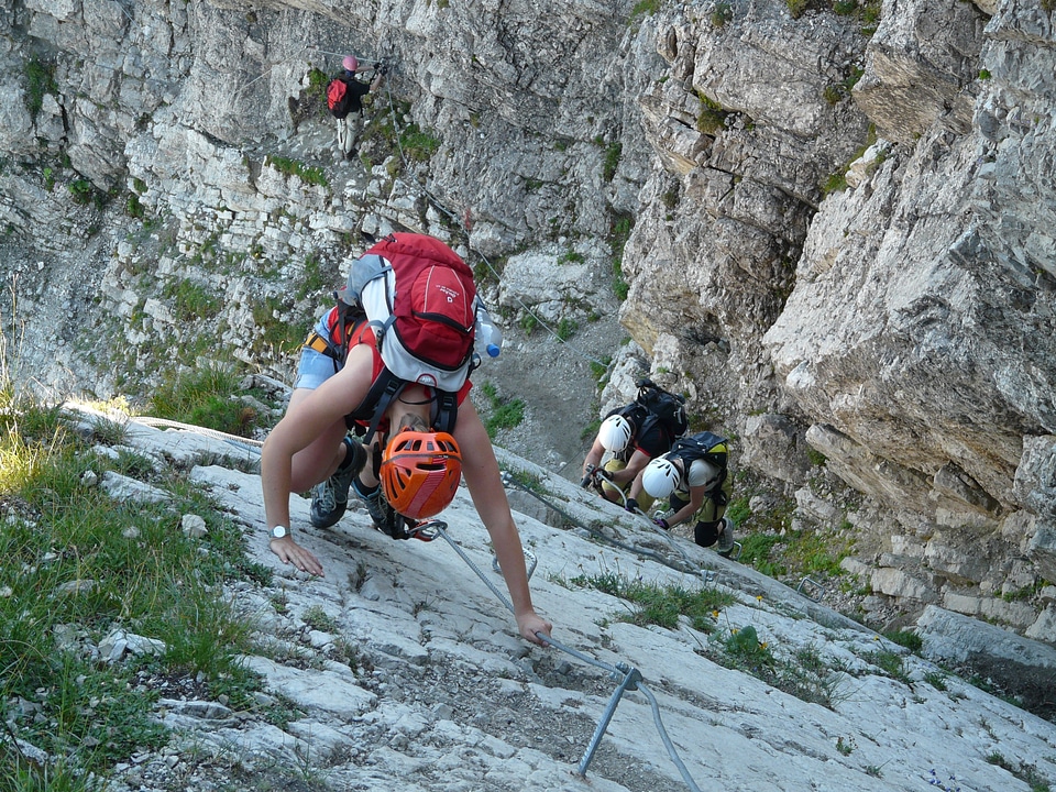 Climb climbing bergtour