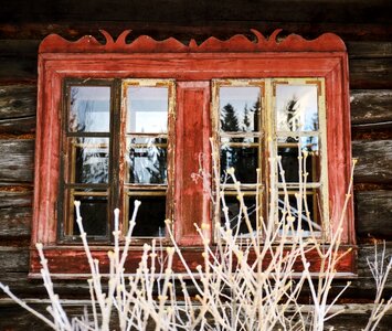 Red antique vintage