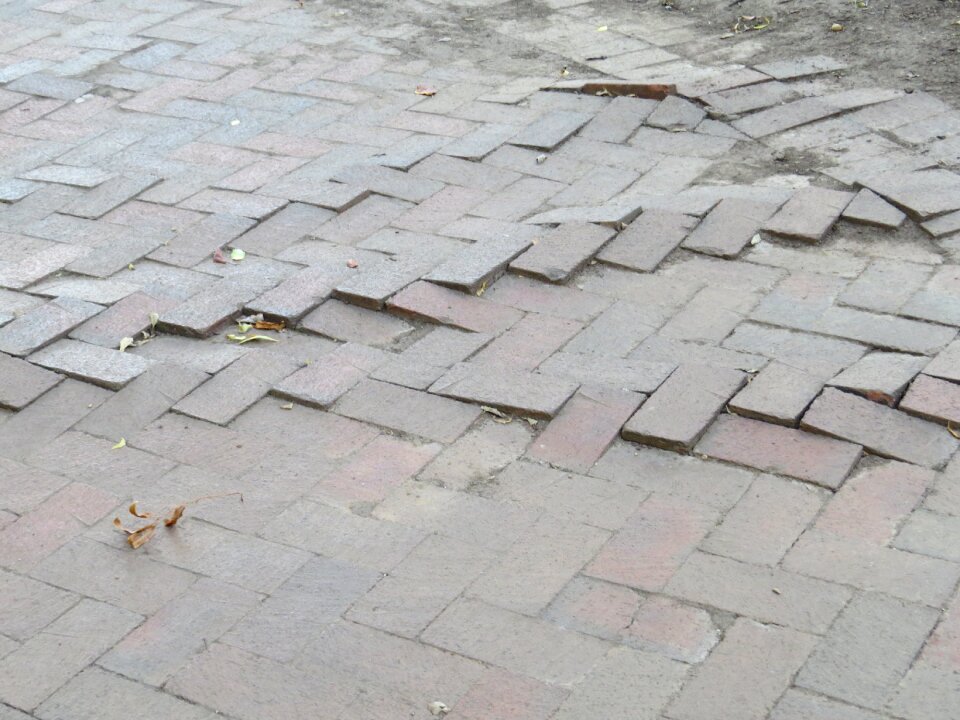 Footpath rough walkway