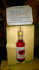 Polish bar the drink alcohol
