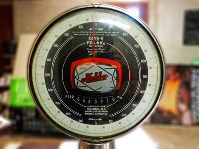 Vintage weight old