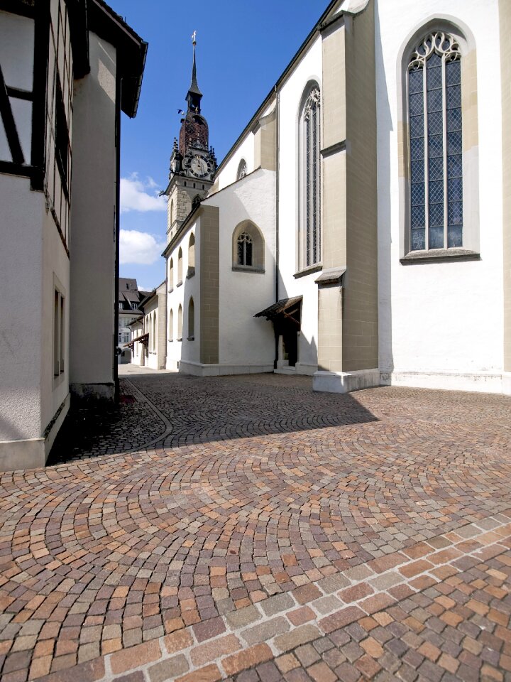 Switzerland city church choir page