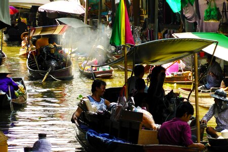 River market boat photo