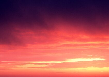 Evening sky twilight sky photo