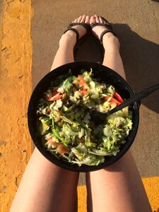 Food meal green