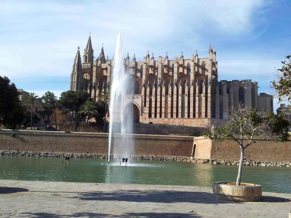 Palma de mallorca building balearic islands