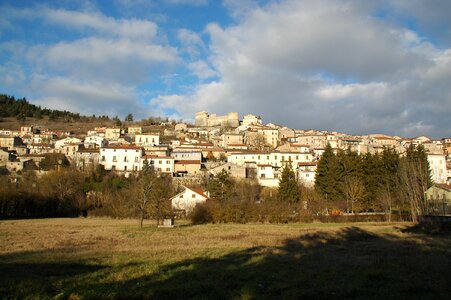 Abruzzo hill italy
