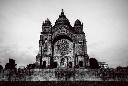 Viana do castelo black and white church