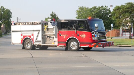 Truck emergency vehicle photo