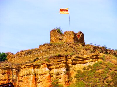 Mountain flag flagsummer