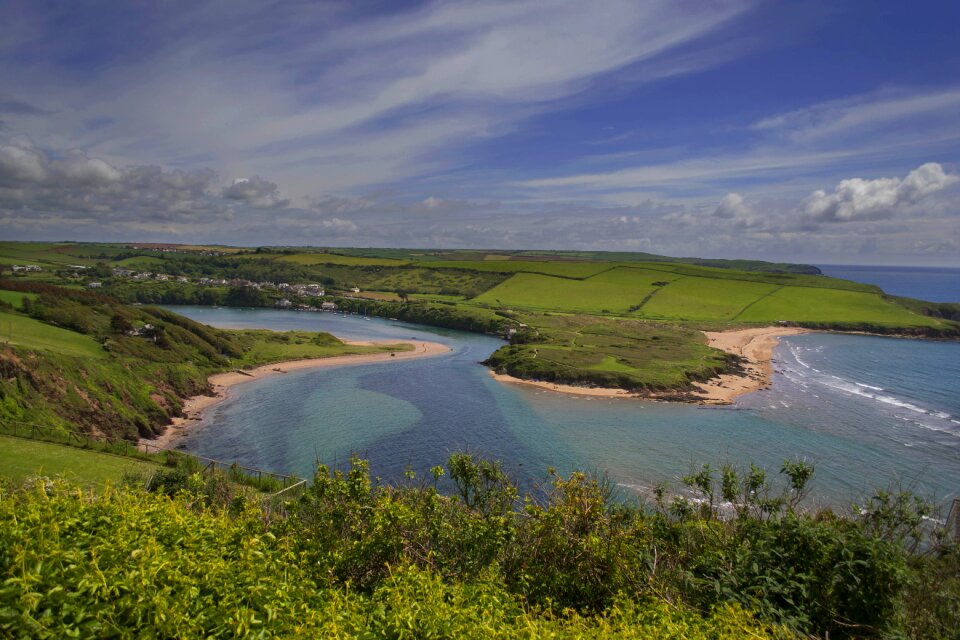 River avon clouds landscape photo