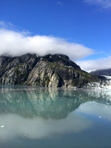 Ice landscape park photo