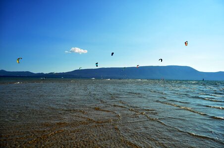 Water kites summer