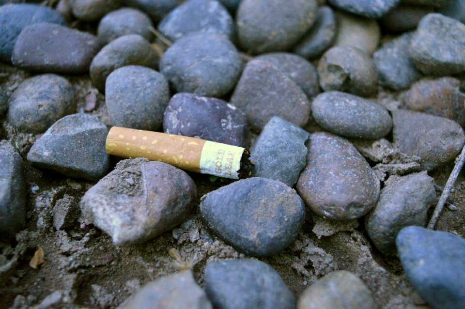 Filter smoking stones
