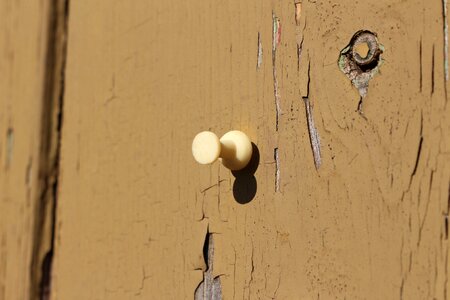 Thumbtack pin bare