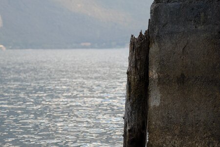 Water wooden posts post