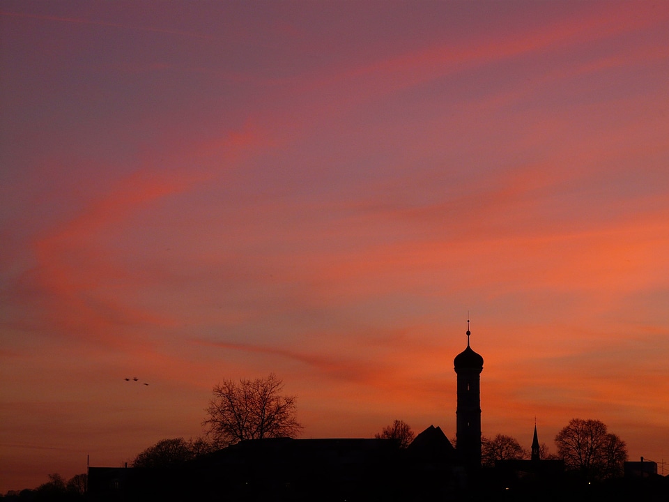 City afterglow pastel