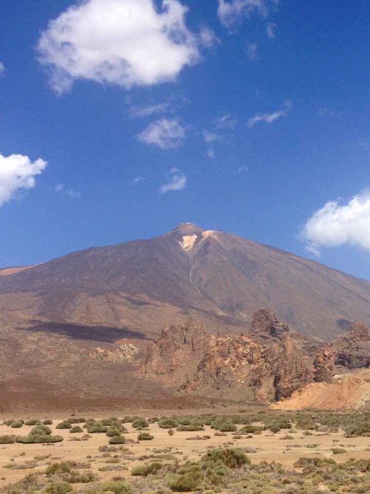 El teide volcano spain