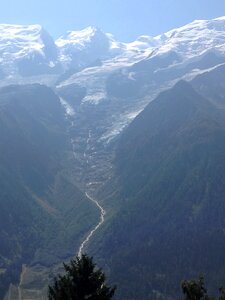 Mountain landscape view photo