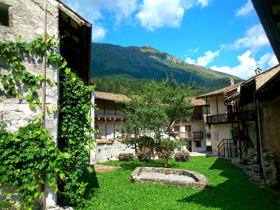 Countryside garden village