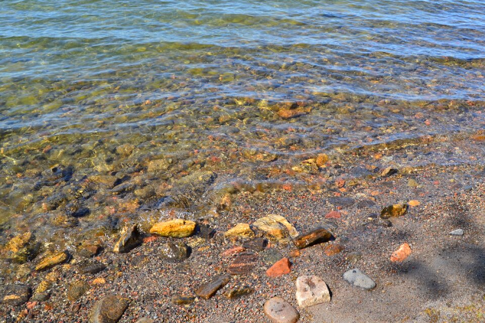 Stone beach sweden