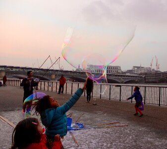 Joy colorful kids photo