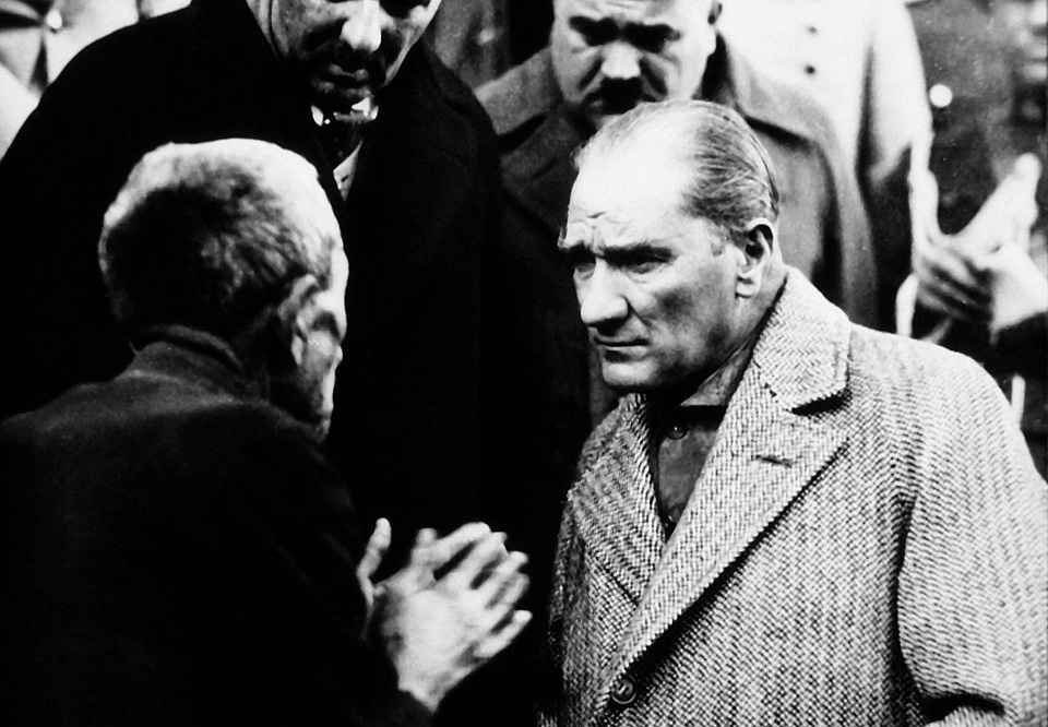 Black and white mustafa kemal atatürk turk