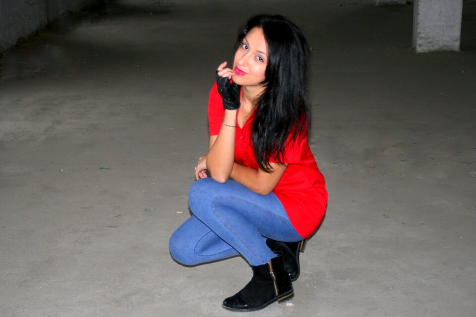 Seduction beauty red
