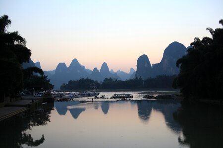 The li river mountain water