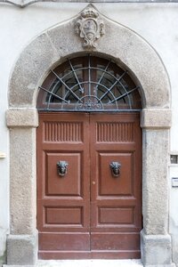 House entrance front door input range photo