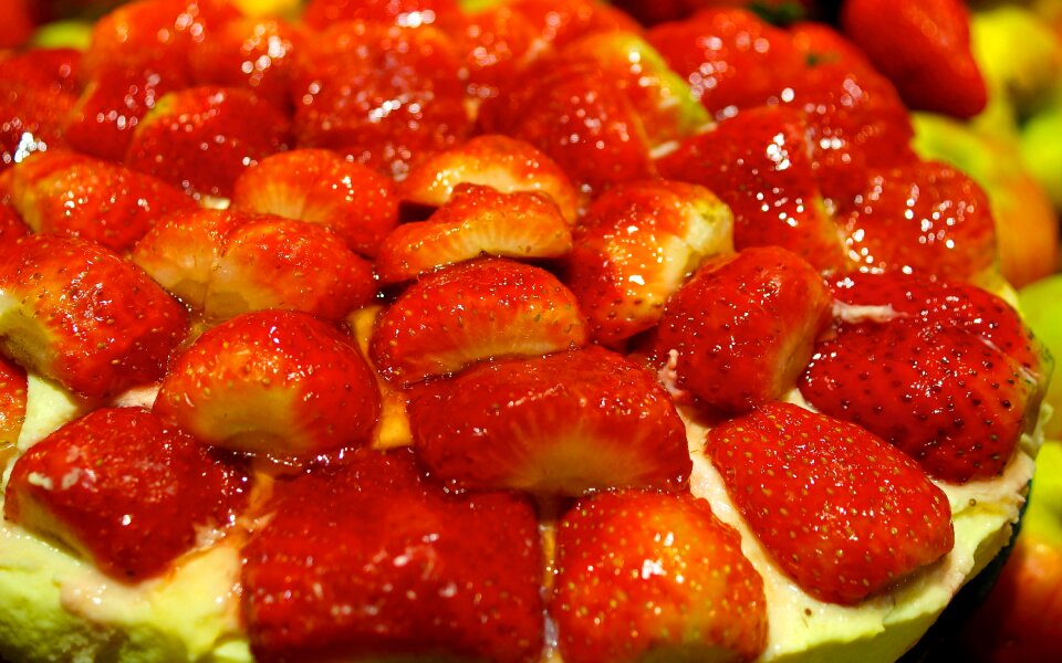Cake food bright