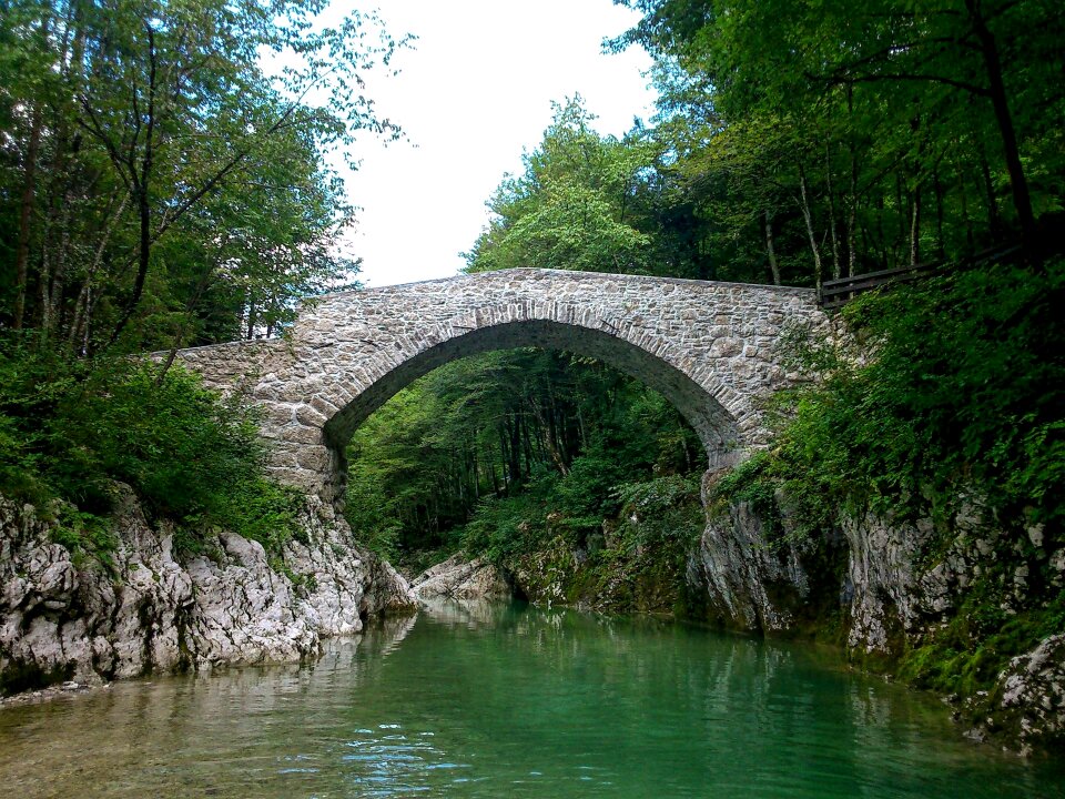 Nadiža slovenia green bridge