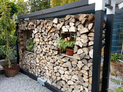 Partition wall cottage park