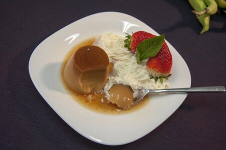 Spoon dessert sweet