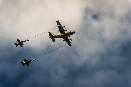 Fighters war sky