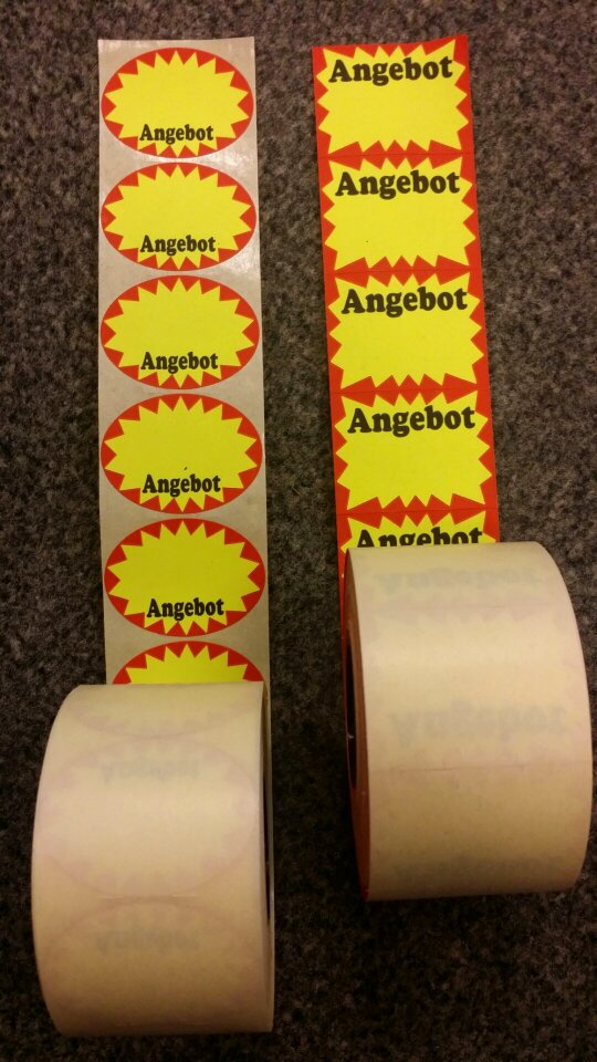 Sticker shopping sale