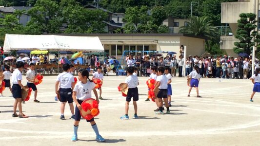 Japan traditional dance