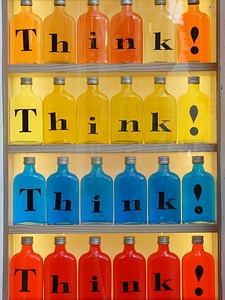 Think orange yellow