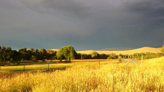 Nature landscape rural photo