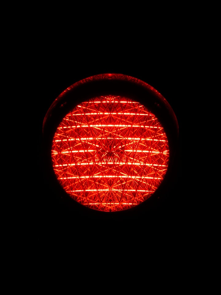 Light traffic signal traffic