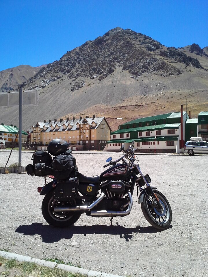Bike argentina landscape