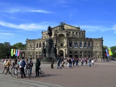 Saxony historically historic center photo