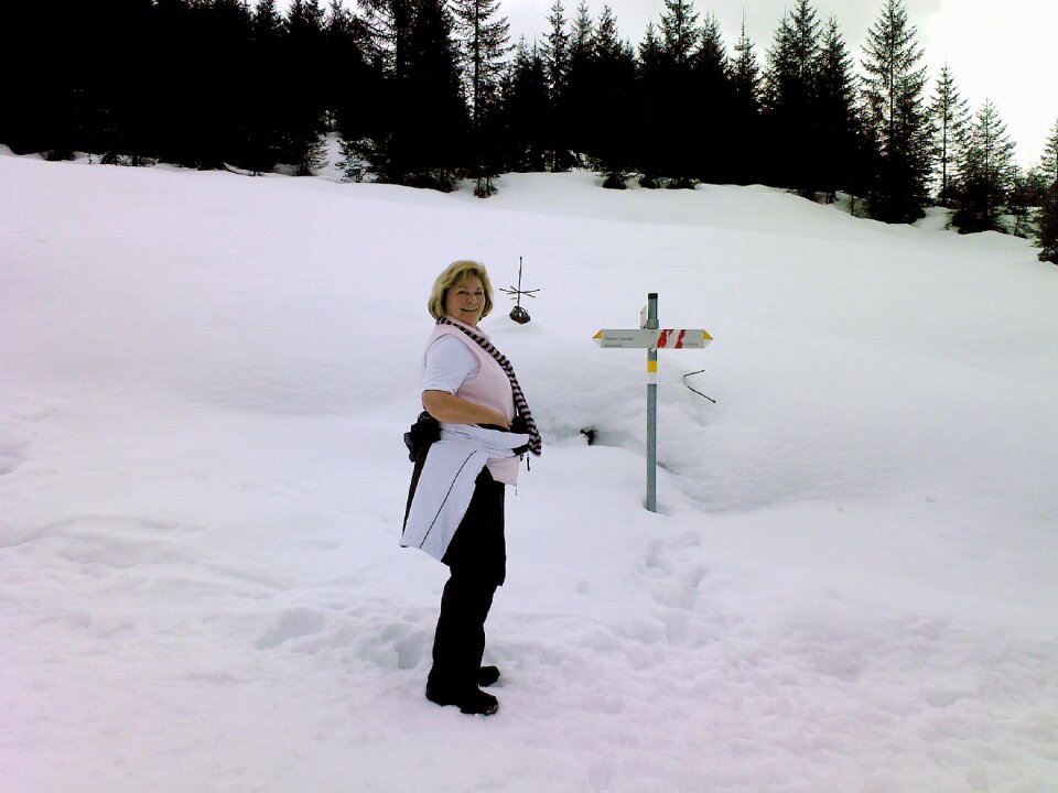 Kleinwalsertal mountain winter