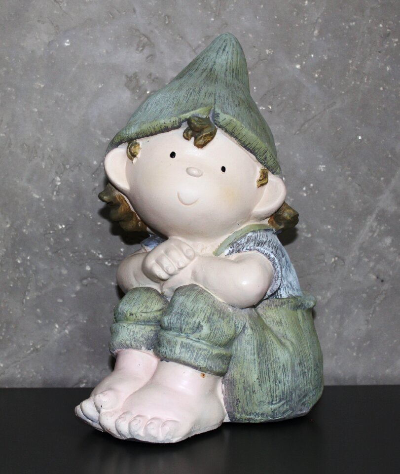 Ceramic clay figure friendly