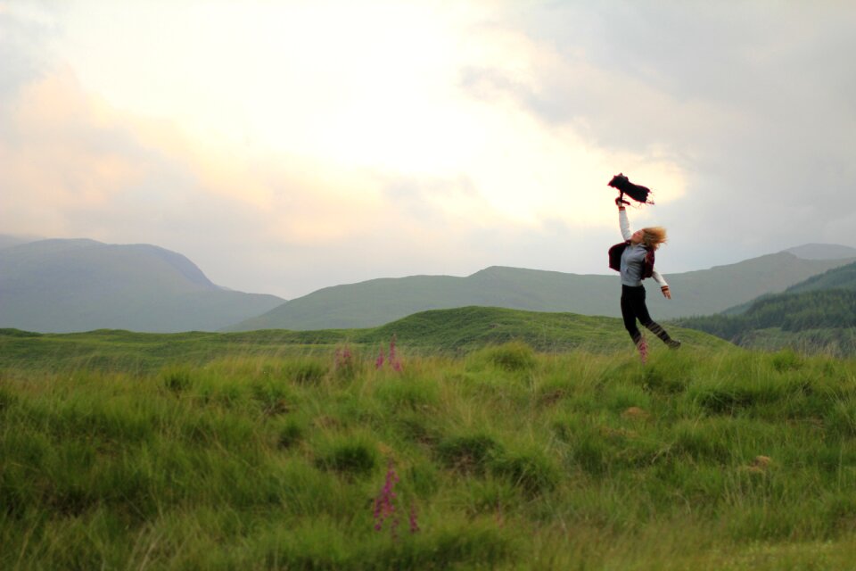 Summer landscape mountain