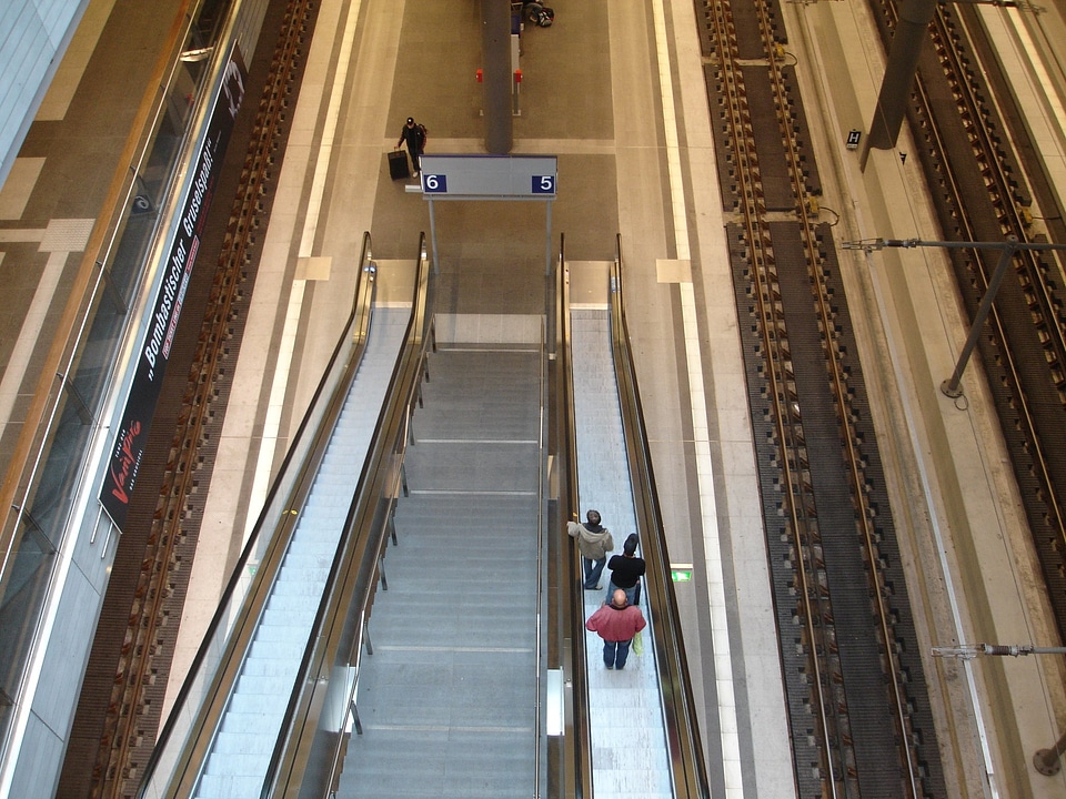 Track travel underground