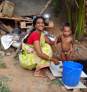 Bathing child culture